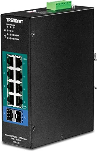 TRENDNET TI-PG102I — 10-PORT INDUSTRIAL GIGABIT L2