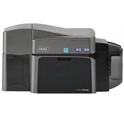 HID 050120 - Fargo DTC1250e Color Dual-Sided ID Plastic Card Printer Ethe