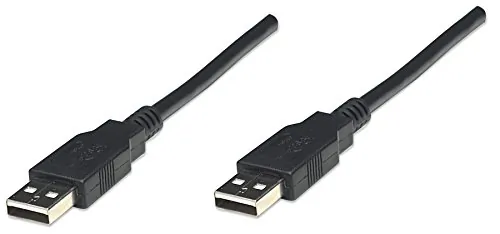 Manhattan 306089 - Manhattan(R) 306089 USB 2.0 A-Male to A-Male Cable (6ft)