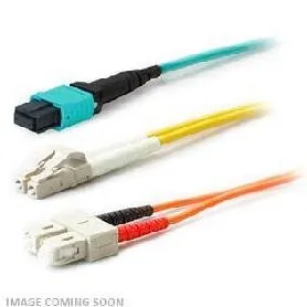 ADDON ADD-LC-LC-10M5OM4P — 10M LC to LC OM4 Duplex Patch Cable - Aqua