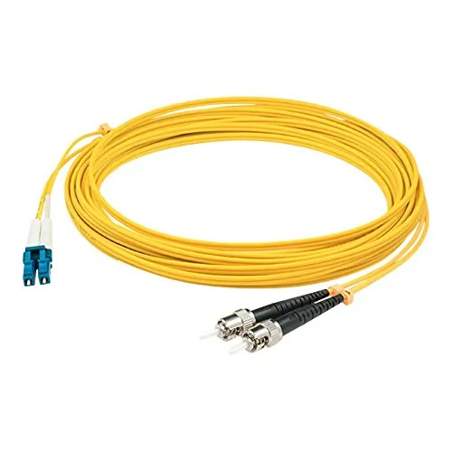ADDON ADD-ST-LC-30M9SMF — ADDON 30M ST TO LC YELLOW OS2 DUPLEX OFNR (RISER-RATED) SMF FIBER PATCH CABLE