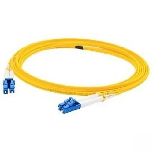ADDON ADD-LC-LC-1-5M9SMF — 1.5M LC TO LC YELLOW OS2 DUPLEX OFNR (RISER-RATED) SMF FIBER PATCH CABLE