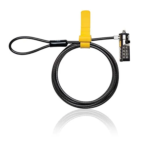 KENSINGTON K65011WW — Roll over image to zoom in Kensington K65011WW Serialized Combination Laptop Lock - 25 Pack