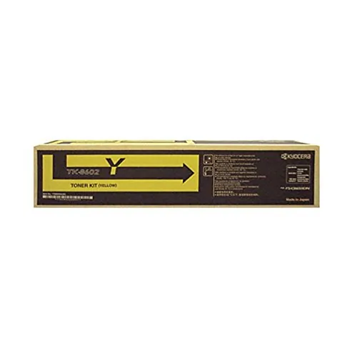KYOCERA TK8602Y — Kyocera TK-8602Y Yellow Toner Cartridge