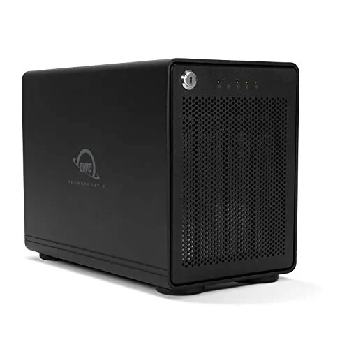OWC OWCTB3SRKIT0GB — OWC THUNDERBAY 4 0TB THUNDERBOLT 40GB/S FOUR-BAY STORAGE ENCLOSURE WITH SOFTRAID