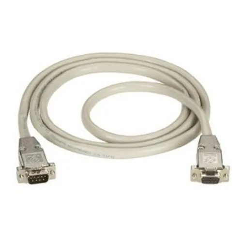 BLACK BOX CORPORATION EDN12H-0005-MF — RS232 SHIELDED CABLE - METAL HOOD, DB9 MALE/FEMALE, 5-FT. (1.5-M)