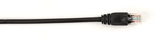 BLACK BOX CORPORATION CAT6PC-015-BK-25PAK — CAT6 250-MHZ MOLDED SNAGLESS STRANDED ETHERNET PATCH CABLE UNSHIELDED(UTP),CM PV