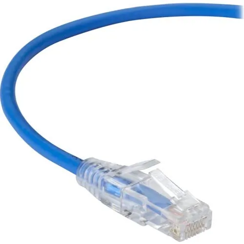 BLACK BOX CORPORATION C6APC28-BL-03 — CAT6A 500-MHZ SNAGLESS 28AWG STRANDED ETHERNET PATCH CABLE - UNSHIELDED (UTP), C