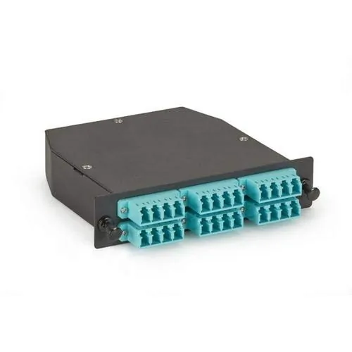 BLACK BOX CORPORATION FOCA20M3-1MP24-24LC — CONNECTORS ARE ORIENTED KEY UP/KEY DOWN OR OPPOSED. MTP CONNECTOR INSERTION LOSS