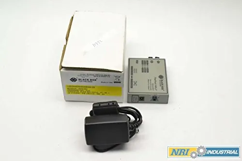 BLACK BOX CORPORATION LMC212A-MM-R3 — ETHERNET (10-MBPS) MEDIA CONVERTER - 10-MBPS COPPER TO 10-MBPS MULTIMODE FIBER,