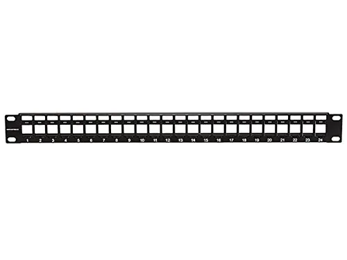Monoprice 7260 — KEYSTONE JACK PANEL, 24 PORTS