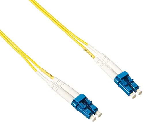 Monoprice 7628 — LC/LC, SM, DUPLEX - 10M (9/125) - YELLOW