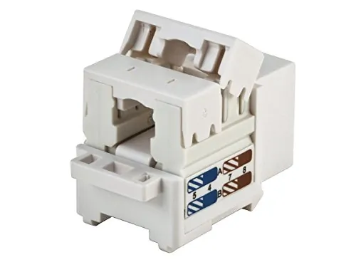 Monoprice 5384 — CAT6 PUNCH DOWN KEYSTONE JACK - WHITE
