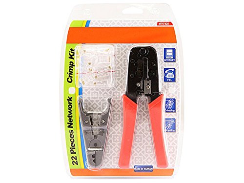 Monoprice 8140 - RJ-45RJ11 STRIPPING AND CRIMPING TOOL