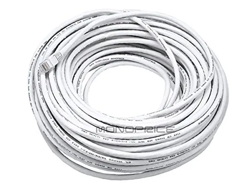 Monoprice 2333 — CAT6 UTP PATCH CABLE_ 100FT WHITE