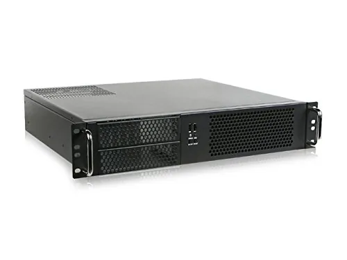 ISTAR D-214-MATX — ISTARUSA 2U COMPACT RACKMOUNT 2X5.25IN MICROATX/ PS2