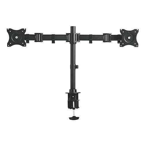 KANTEK MA220 - DOUBLE MONITOR ARM WITH ARTICULATING JOINTS. FOR 2 MONITORS 