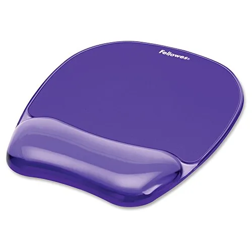 FELLOWES 91441 — ERGONOMIC PAD CONFORMS TO THE WRIST FOR ALL-DAY COMFORT. PROVIDES SOOTHING SUPPO