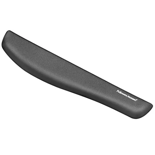 FELLOWES 9252301 — PLUSH TOUCH WRIST REST W/FOAMFUSION