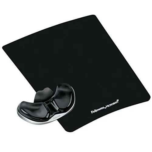 FELLOWES 91741 — WRIST REST PROVIDES EXCEPTIONAL SUPPORT WHILE REDISTRIBUTING PRESSURE POINTS. OP