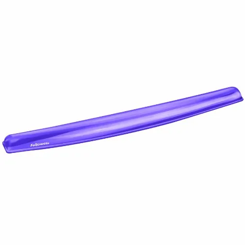 FELLOWES 91437 — WRIST REST SUPPORTS WRIST, RELIEVES PRESSURE, AND PROVIDES COMFORT. STAIN RESIST