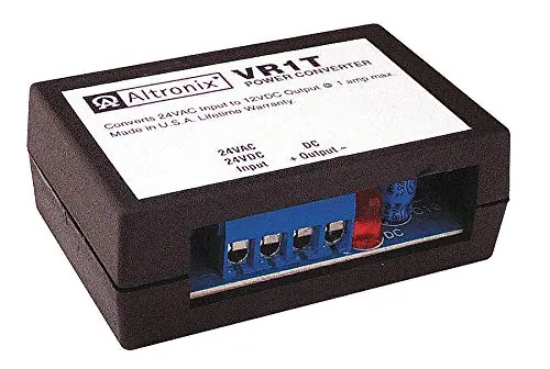 Altronix VR1T — 24VAC to 12VDC Power Conversion Module - 1A Output