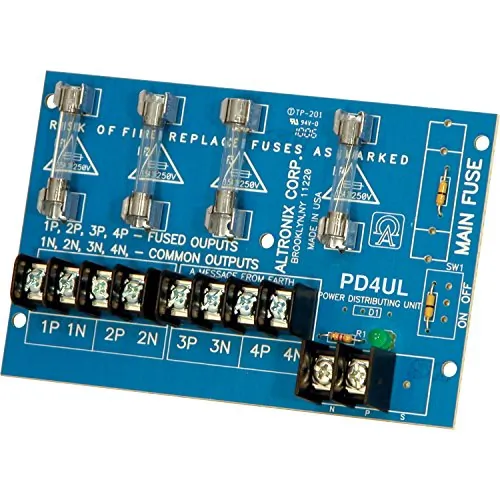 Altronix PD4UL — Altronix 4 Output Power Distribution Module - PD4UL