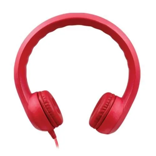 HAMILTONBUHL KIDS-RED - FLEX-PHONES, FOAM HEADPHONES, RED