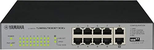 Yamaha SWR2100P-10G — L2 SWITCH