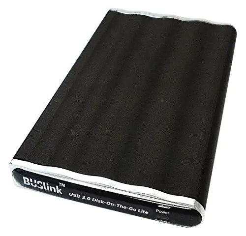 GLOBAL SILICON ELECTORNICS DL-1TSSDU3 - 1TB USB 3.0 Slim Portable External SSD - Aluminum Design