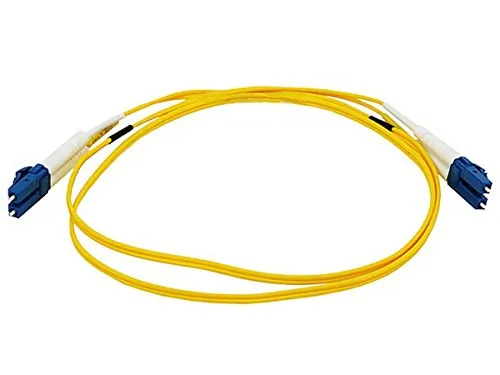 Monoprice 5217 — LC/LC, SINGLE MODE, DUPLEX - 1 METER (9/125 TYPE) - YELLOW