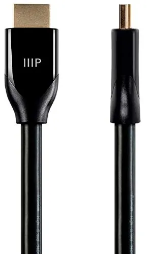 Monoprice 15429 — HIGH SPEED HDMI CABLE_ HDR_ 10FT - BLACK