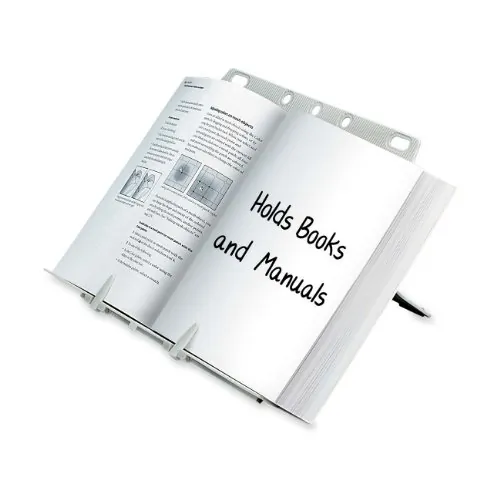 FELLOWES 21100 — BOOKLIFT COPYHOLDER - PLATINUM