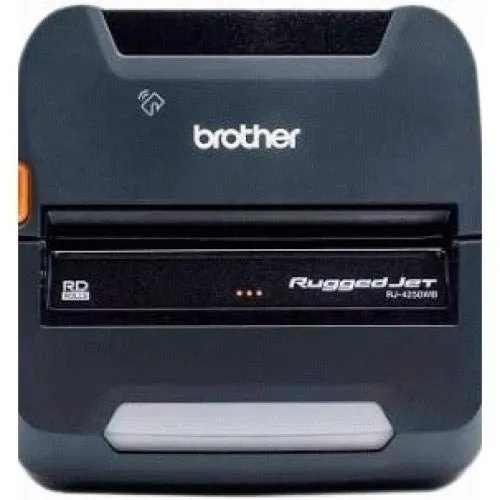 Brother RJ4250WBL — RUGGEDJET RJ4230WB-L: MOBILE 4 DT PRINTER W/USB, WI-FI, BLUETOOTH/MFI, NFC PAIRI