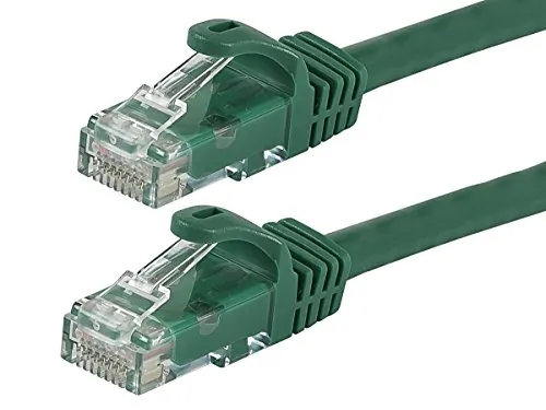 Monoprice 11256 — FLEXBOOT CAT6 24AWG CABLE_ 14FT GREEN