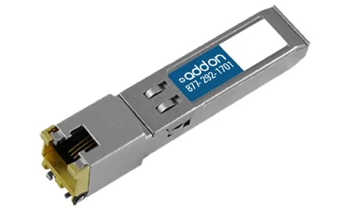 ADDON AR-SFP-1G-T-AO — ADDON ARISTA NETWORKS SFP-1G-T COMPATIBLE TAA COMPLIANT 10/100/1000BASE-TX SFP T