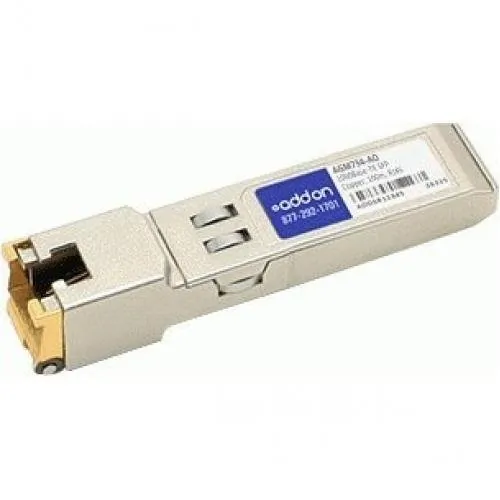 ADDON AGM734-AO — ADDON NETGEAR AGM734 COMPATIBLE TAA COMPLIANT 1000BASE-TX SFP TRANSCEIVER (COPPE