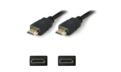 ADDON HDMIHSMM10 — ADDON 3.05M (10.00FT) HDMI 1.4 MALE TO MALE BLACK CABLE