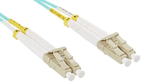 ADDON ADD-LC-LC-1M5OM3 — ADDON 1M LC TO LC AQUA OM3 DUPLEX OFNR (RISER-RATED) FIBER PATCH CABLE