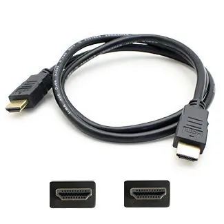 ADDON HDMI2HDMI10F-5PK — 5-PACK OF 10FT HDMI 1.3 MALE TO HDMI 1.3 MALE BLACK CABLES FOR RESOLUTION UP TO