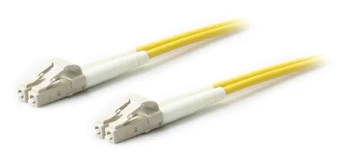 ADDON ADD-LC-LC-3M9SMF — ADDON 3M LC TO LC YELLOW OS2 DUPLEX OFNR (RISER-RATED) SMF FIBER PATCH CABLE