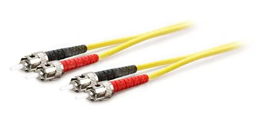 ADDON ADD-ST-ST-3M9SMF — ADDON 3M ST TO ST YELLOW OS2 DUPLEX OFNR (RISER-RATED) SMF FIBER PATCH CABLE
