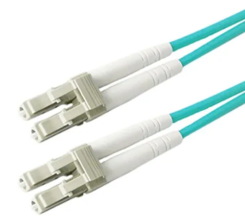 ADDON ADD-LC-LC-6M5OM3 — ADDON 6M LC TO LC AQUA OM3 DUPLEX OFNR (RISER-RATED) FIBER PATCH CABLE