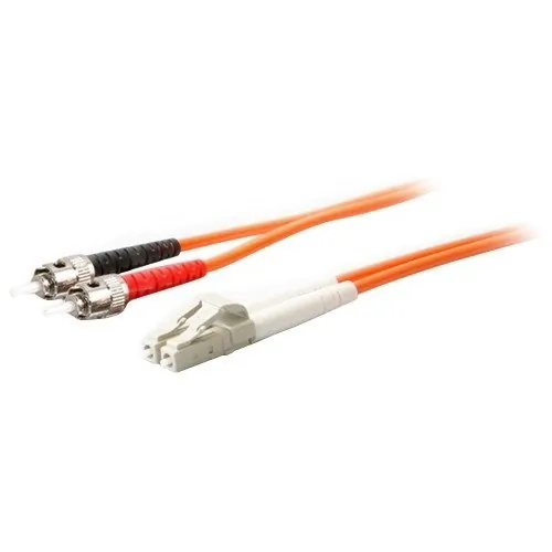 ADDON ADD-ST-LC-1M6MMF — ADDON 1M ST TO LC ORANGE OM1 DUPLEX OFNR (RISER-RATED) MMF FIBER PATCH CABLE