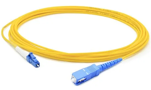 ADDON ADD-SC-LC-2M9SMF — ADDON 2M SC TO LC YELLOW OS2 DUPLEX OFNR (RISER-RATED) SMF FIBER PATCH CABLE