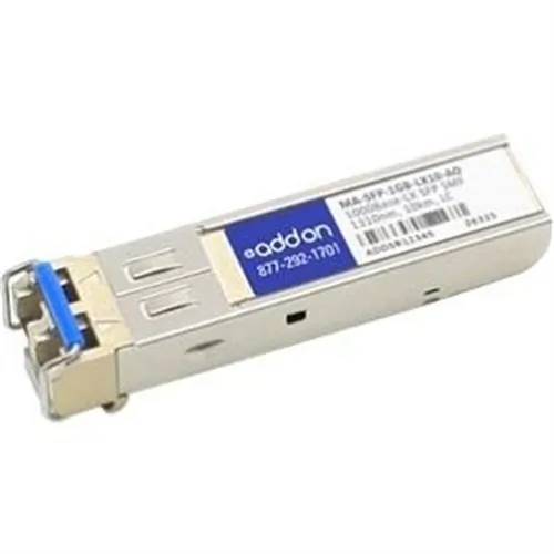 ADDON MA-SFP-1GB-LX10-AO — ADDON CISCO MERAKI MA-SFP-1GB-LX10 COMPATIBLE TAA COMPLIANT 1000BASE-LX SFP TRAN