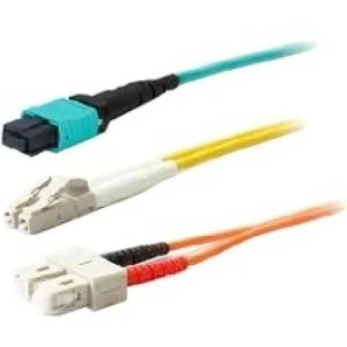ADDON ADD-ST-LC-1M5OM3 — ADDON 1M ST TO LC AQUA OM3 DUPLEX OFNR (RISER-RATED) FIBER PATCH CABLE