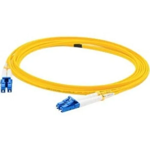 ADDON ADD-LC-LC-20M9SMF — ADDON 20M LC TO LC YELLOW OS2 DUPLEX OFNR (RISER-RATED) SMF FIBER PATCH CABLE