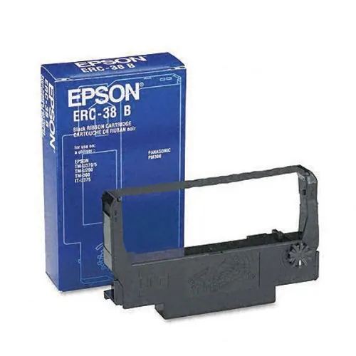 EPSON ERC-38BR — BLACK/RED RIBBON TMU/TM/IT (ERC-38BR) - COMPATIBLE WITH TMU270/5, TMU200, TM300