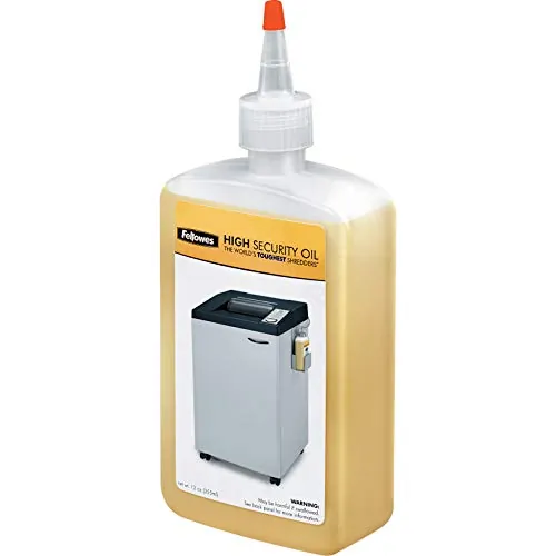 FELLOWES 3505701 — FELLOWES POWERSHRED HIGH SECURITY SHREDDER OIL  12 OZ. BOTTLE - EXTENDED NOZZLE
